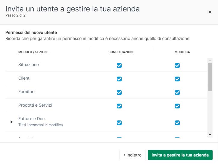 Fattureincloud E Gli Accessi Limitati