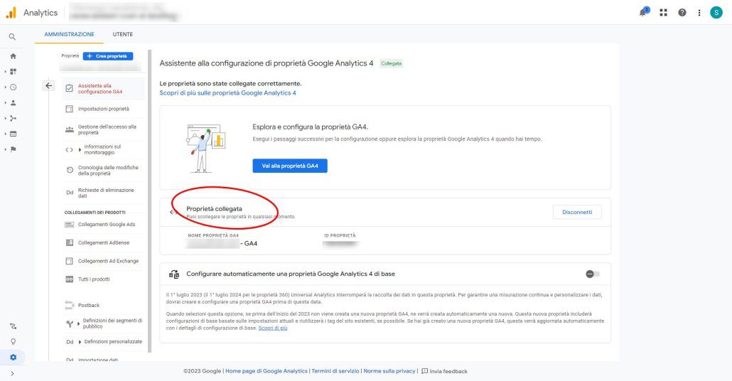 Come Trasferire Una Proprietà Ga4 Collegata Con Una Ga3 In Un Altro Account