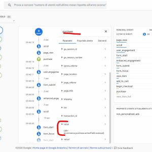 Valore del purchase errato
