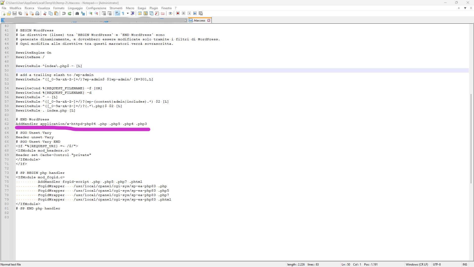 Perchè Invece Di Aprire La Pagina Il Browser Mi Scarica Un File Php?
